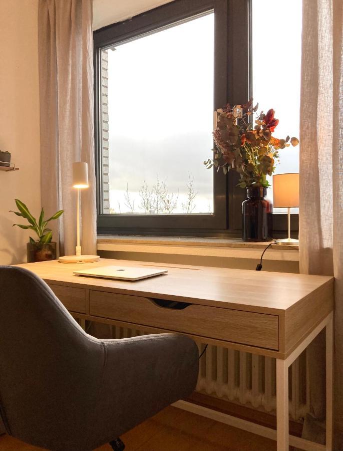 Schickes, Stilvolles Und Helles Apartment In Muenster Luaran gambar