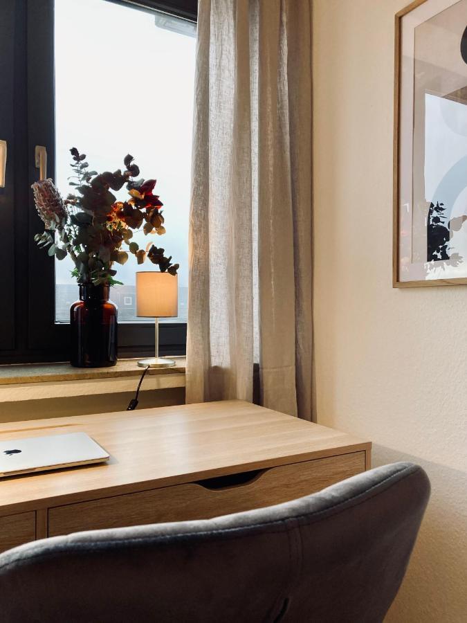 Schickes, Stilvolles Und Helles Apartment In Muenster Luaran gambar