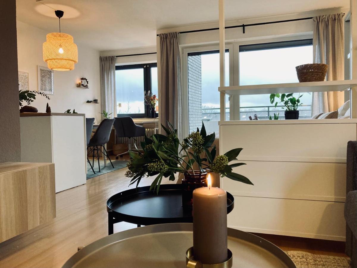 Schickes, Stilvolles Und Helles Apartment In Muenster Luaran gambar