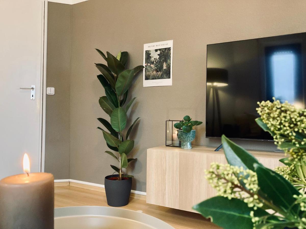 Schickes, Stilvolles Und Helles Apartment In Muenster Luaran gambar