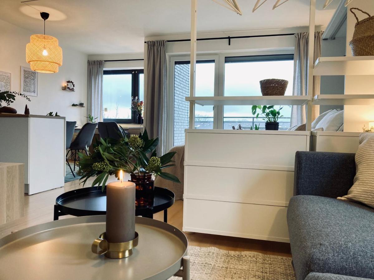 Schickes, Stilvolles Und Helles Apartment In Muenster Luaran gambar